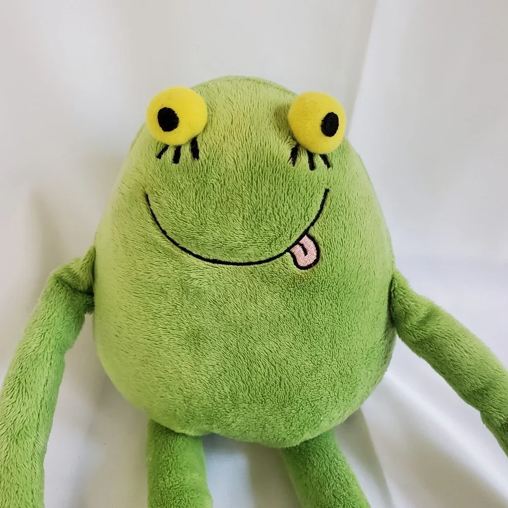 Yottoy Frog Plush‎ Character Doll Mo Willems Big Frog Can't Fit In Stuffed Toy